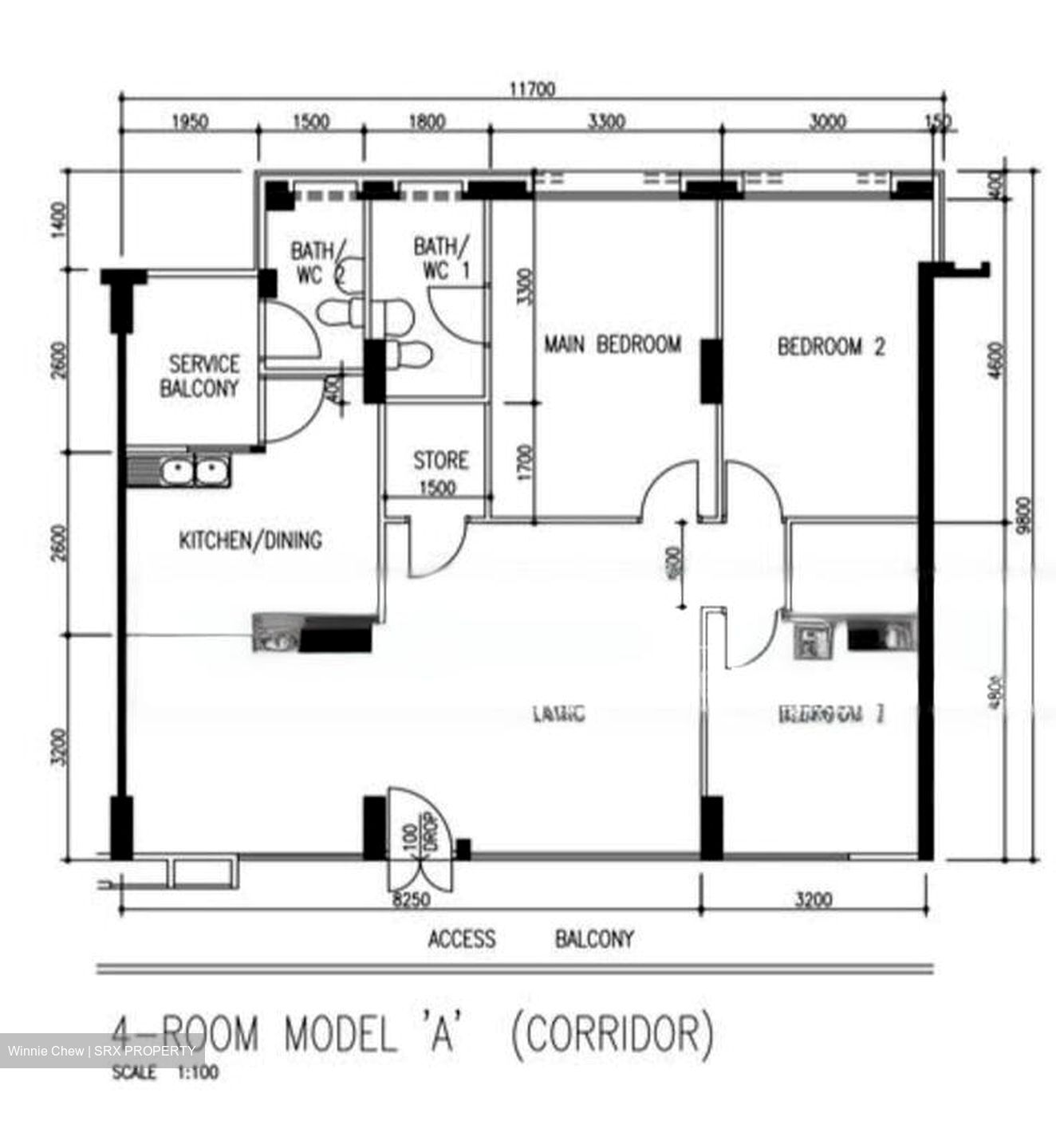 Blk 842G Tampines Arcadia (Tampines), HDB 4 Rooms #499689501